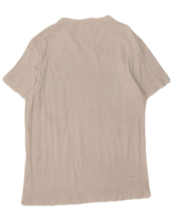 Tommy Hilfiger Mens Graphic T-Shirt Top Large White Cotton