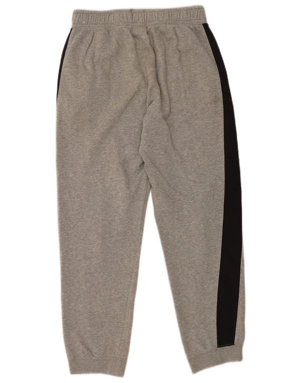 Nike Boys Tracksuit Trousers Joggers 13-14 Years XL Grey Colourblock Cotton