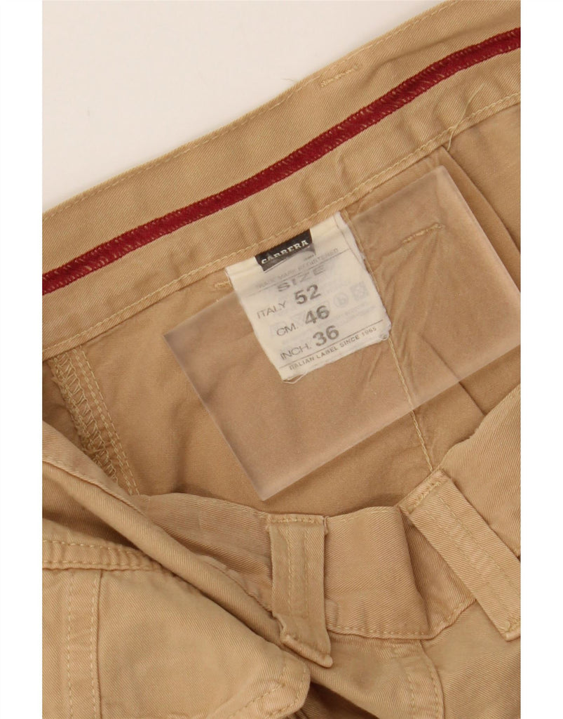 CARRERA Mens Cargo Shorts W36 Large  Beige Cotton Vintage Carrera and Second-Hand Carrera from Messina Hembry 