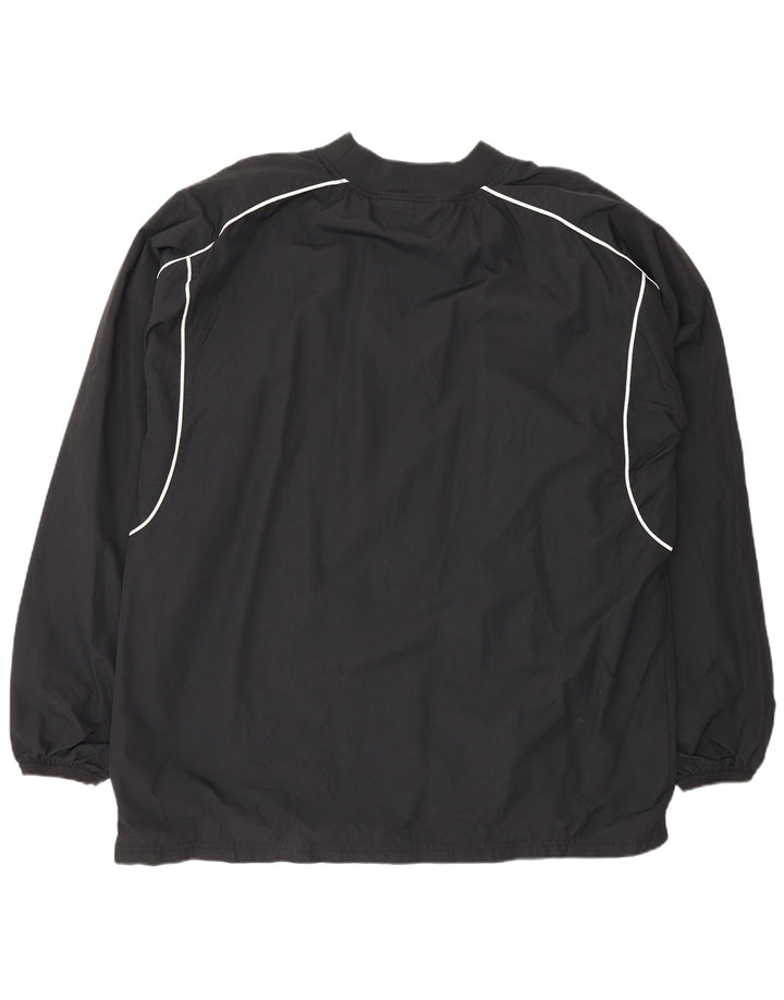 Canterbury Mens Pullover Tracksuit Top XL Black Nylon