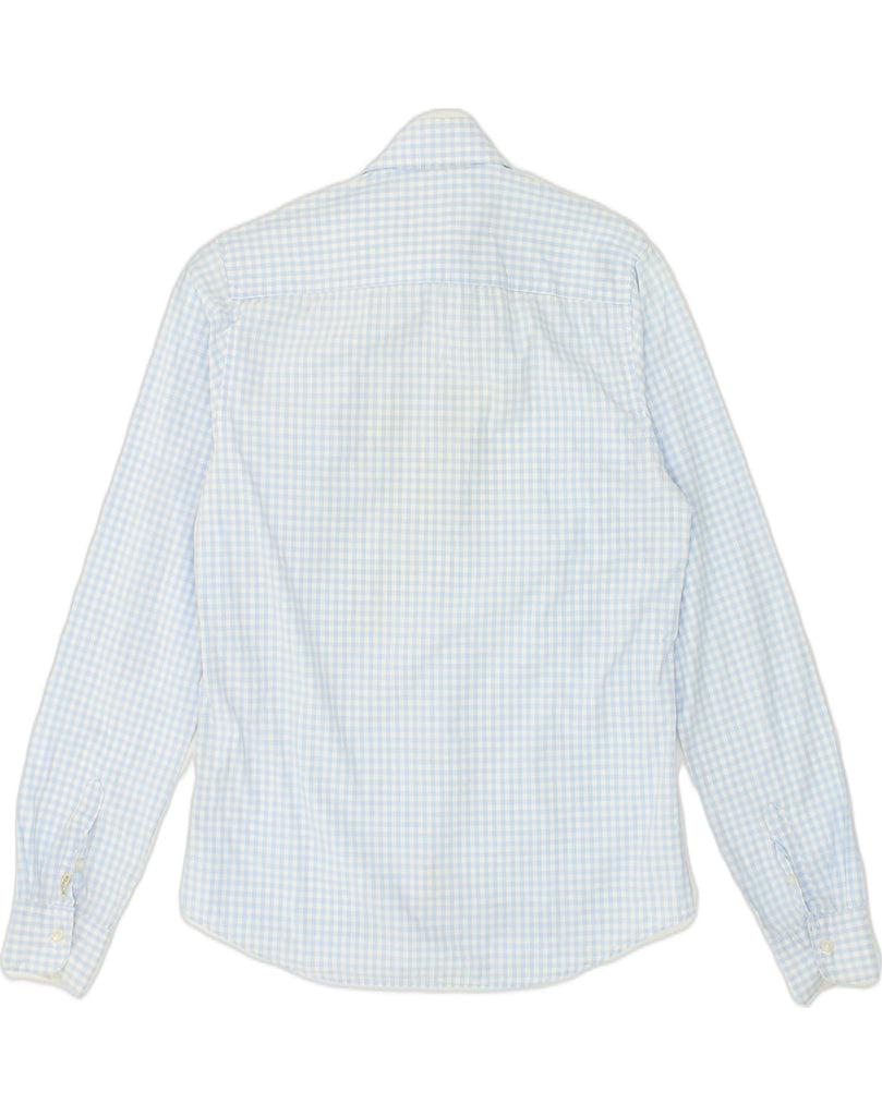 SCOTCH & SODA Mens Tailored Fit Shirt Small Blue Gingham Cotton | Vintage Scotch & Soda | Thrift | Second-Hand Scotch & Soda | Used Clothing | Messina Hembry 