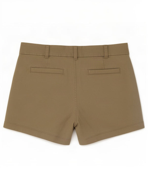 J. Crew Womens Chino Shorts US 8 Medium W32 Beige Cotton