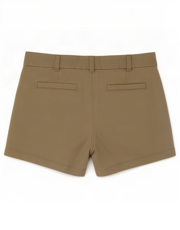 J. Crew Womens Chino Shorts US 8 Medium W32 Beige Cotton
