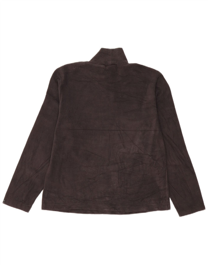 Columbia Womens Fleece Jumper UK 16 Large Black Polyester