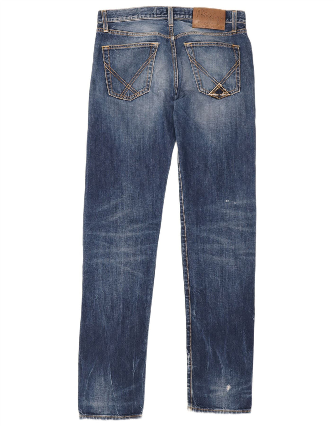 Roy Rogers Mens Straight Jeans IT 45 Small W31 L34 Blue