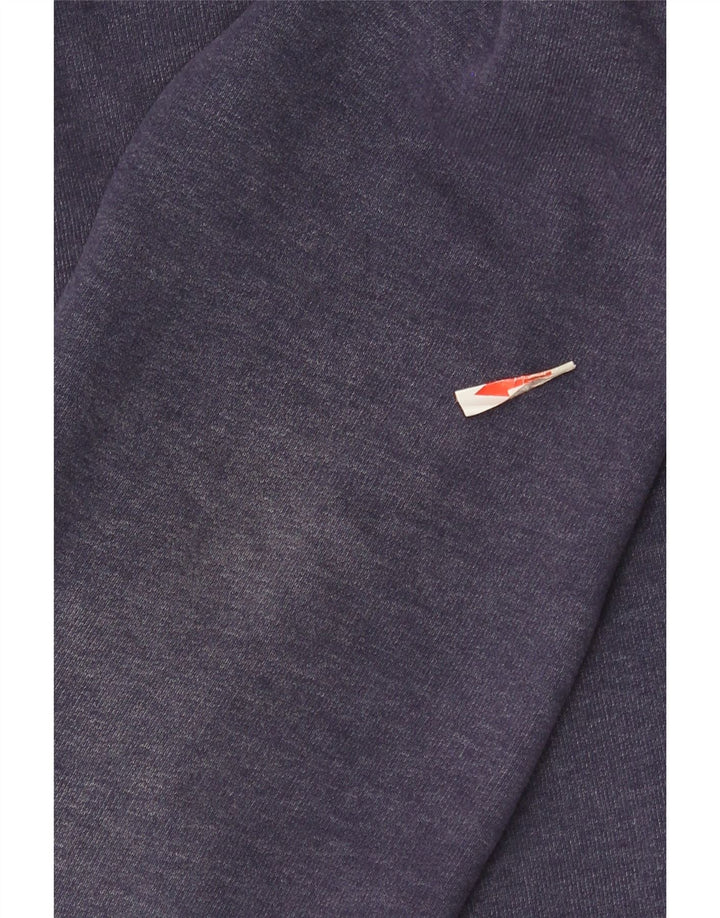 Superdry Mens Zip Hoodie Sweater Small Navy Blue Cotton