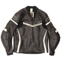 Held Mens Motorstyle Graphic Racer Jacket Size 48 XL Black Colourblock