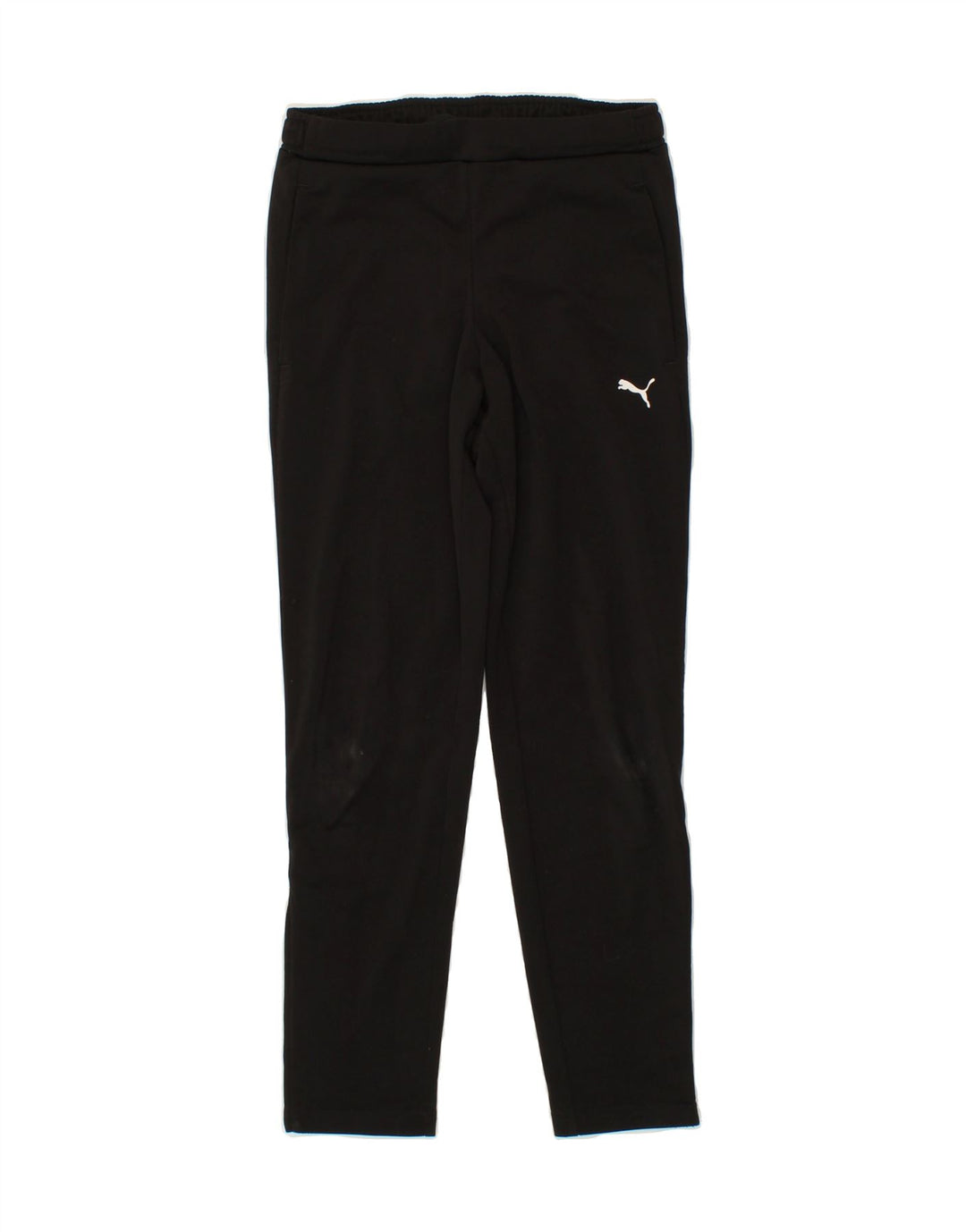 PUMA Boys Tracksuit Trousers 9-10 Years Medium  Black Polyester Vintage Puma and Second-Hand Puma from Messina Hembry 