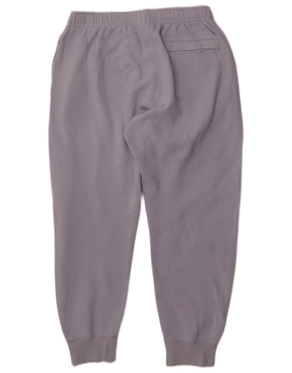 Nike Womens Tracksuit Trousers Joggers UK 14 Medium Purple Cotton