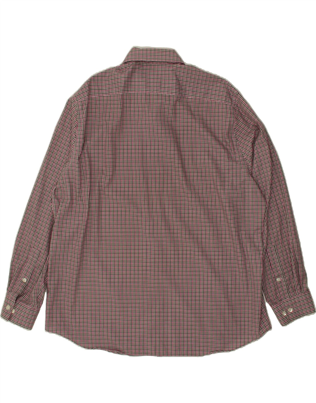 MICHAEL KORS Mens Shirt Size 18 2XL Pink Check Cotton Vintage Michael Kors and Second-Hand Michael Kors from Messina Hembry 