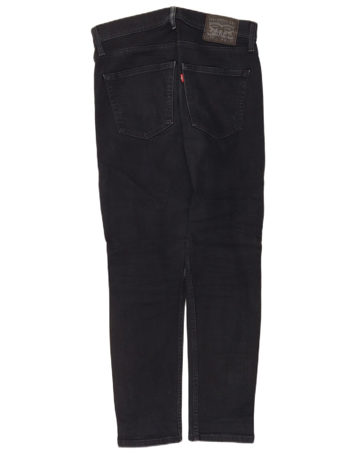 Levi's Mens 512 Slim Tapered Jeans  W32 L32 Black Cotton
