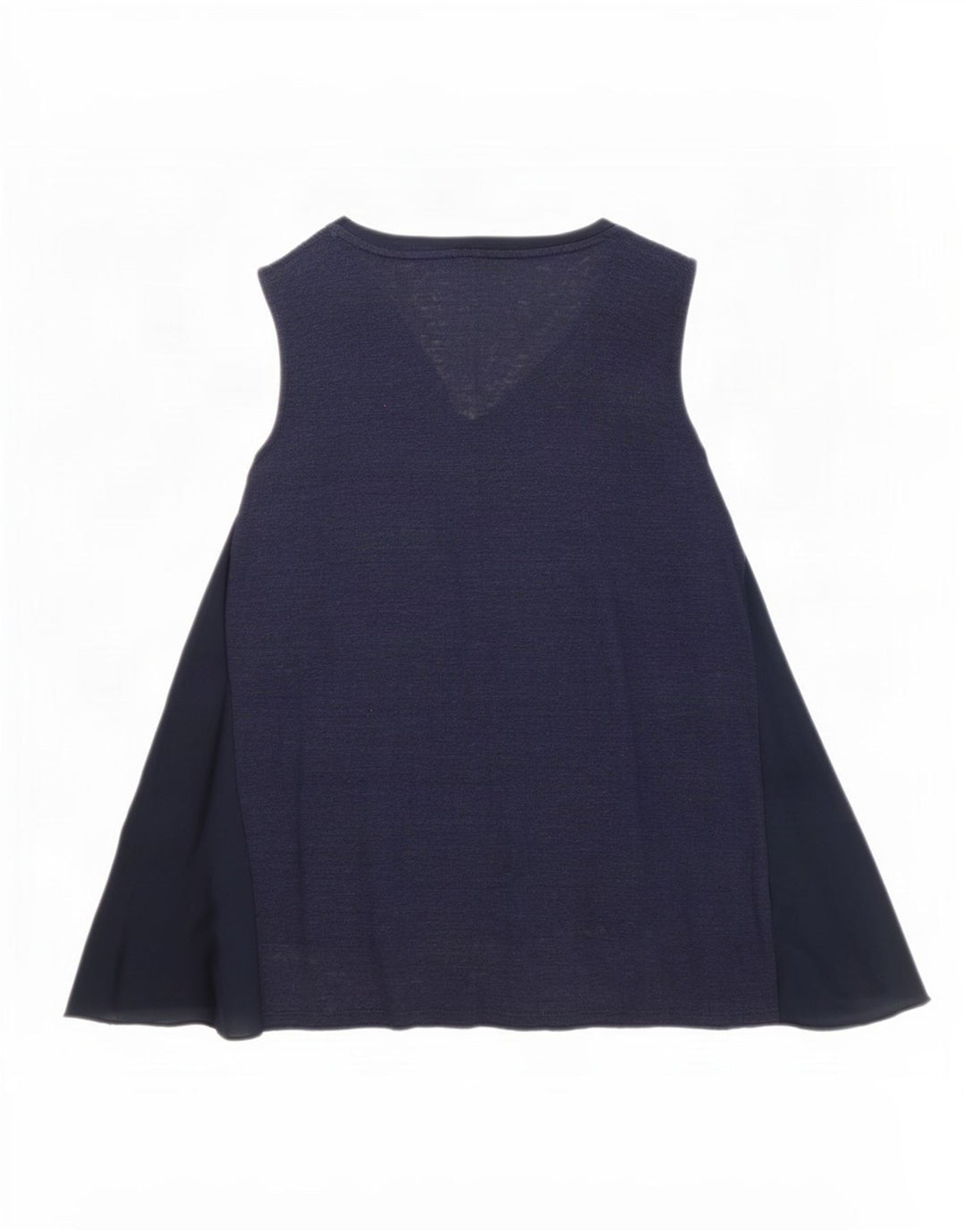 Phase Eight Womens Tunic Top UK 14 Medium Navy Blue Linen
