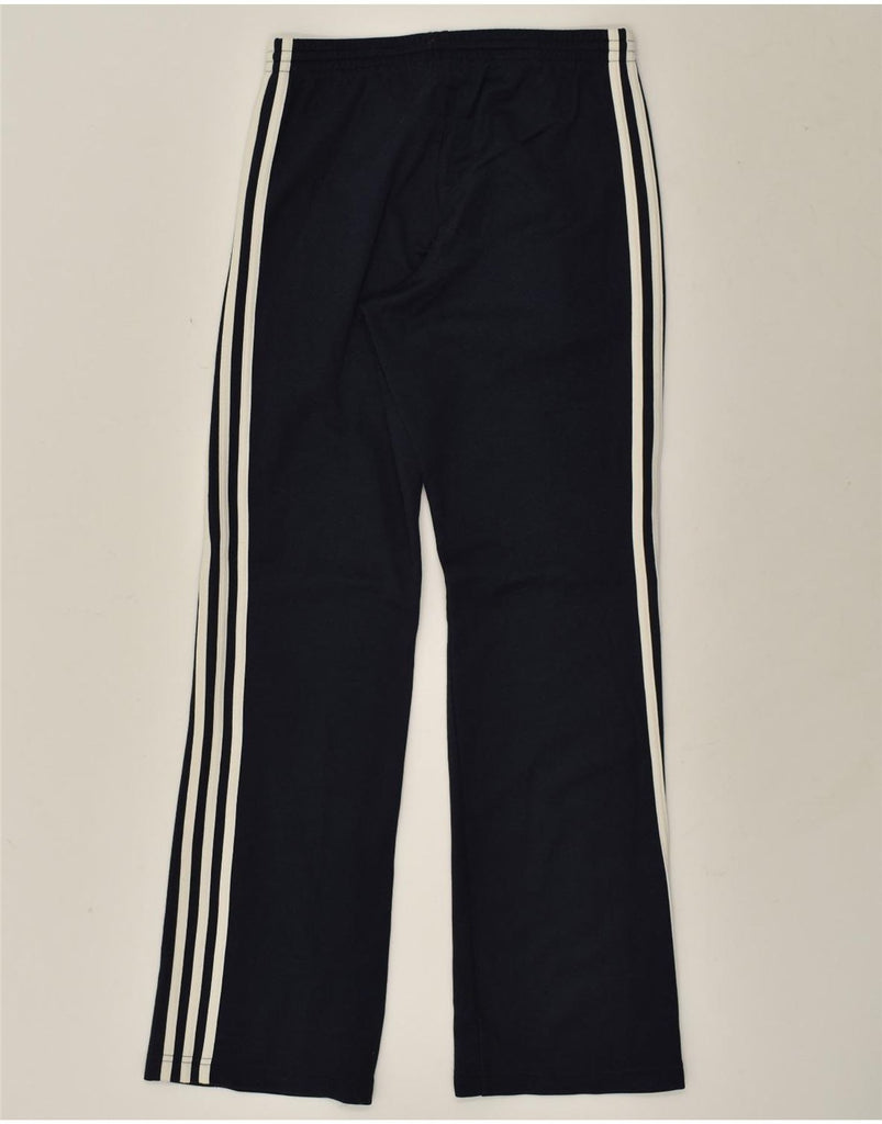 ADIDAS Mens Tracksuit Trousers XS Navy Blue Cotton | Vintage Adidas | Thrift | Second-Hand Adidas | Used Clothing | Messina Hembry 