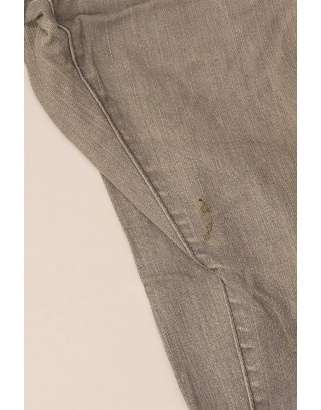 Zara Mens Straight Jeans EU 42 Large W32 L28 Grey Cotton