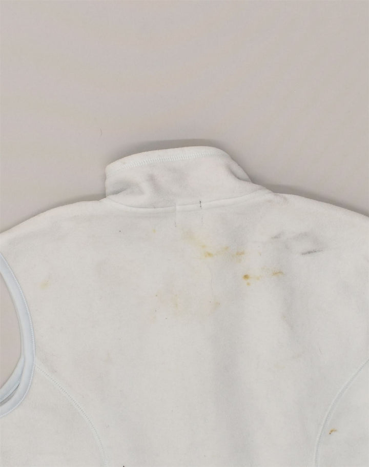 GAP Womens Fleece Gilet UK 10 Small Blue Polyester | Vintage Gap | Thrift | Second-Hand Gap | Used Clothing | Messina Hembry 