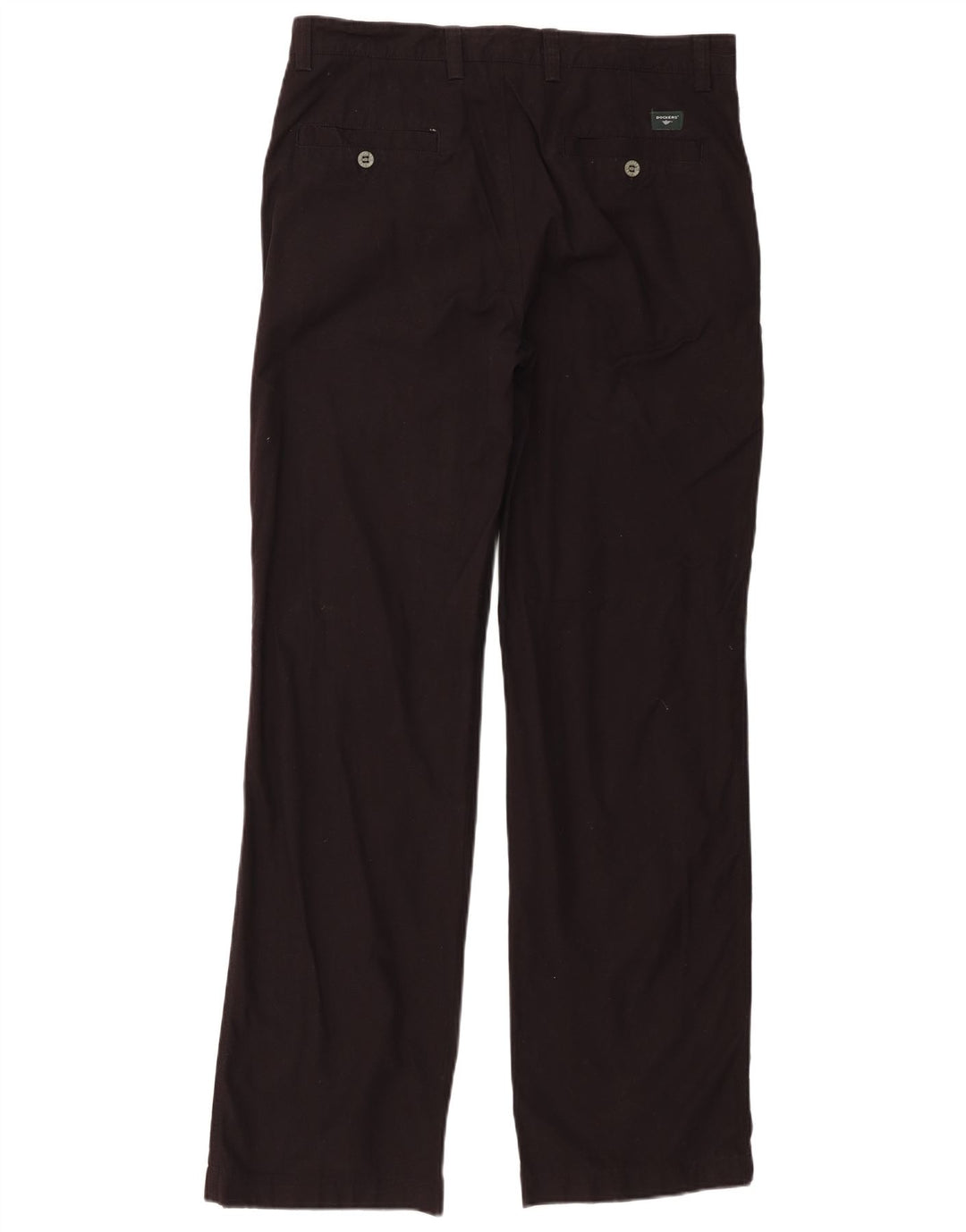 Dockers Mens Slim Fit Chino Trousers W33 L34 Black
