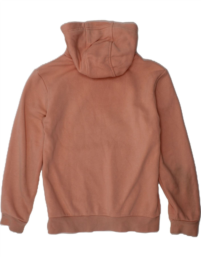 ADIDAS Girls Graphic Hoodie Jumper 7-8 Years Pink Cotton Vintage Adidas and Second-Hand Adidas from Messina Hembry 