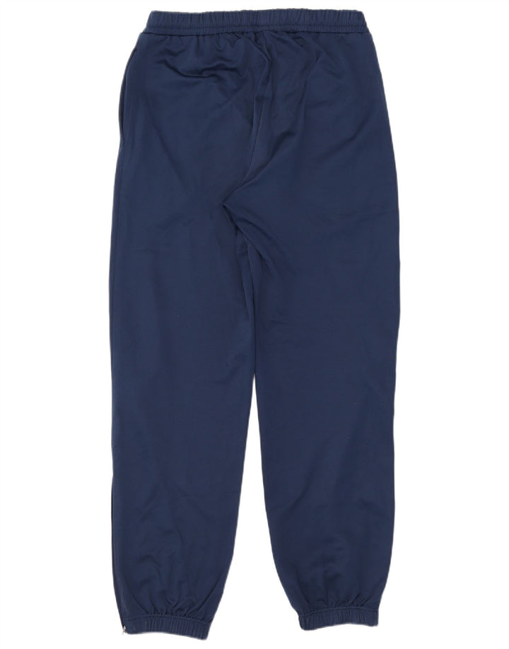 Asics Mens Tracksuit Trousers Joggers Large  Navy Blue Polyester