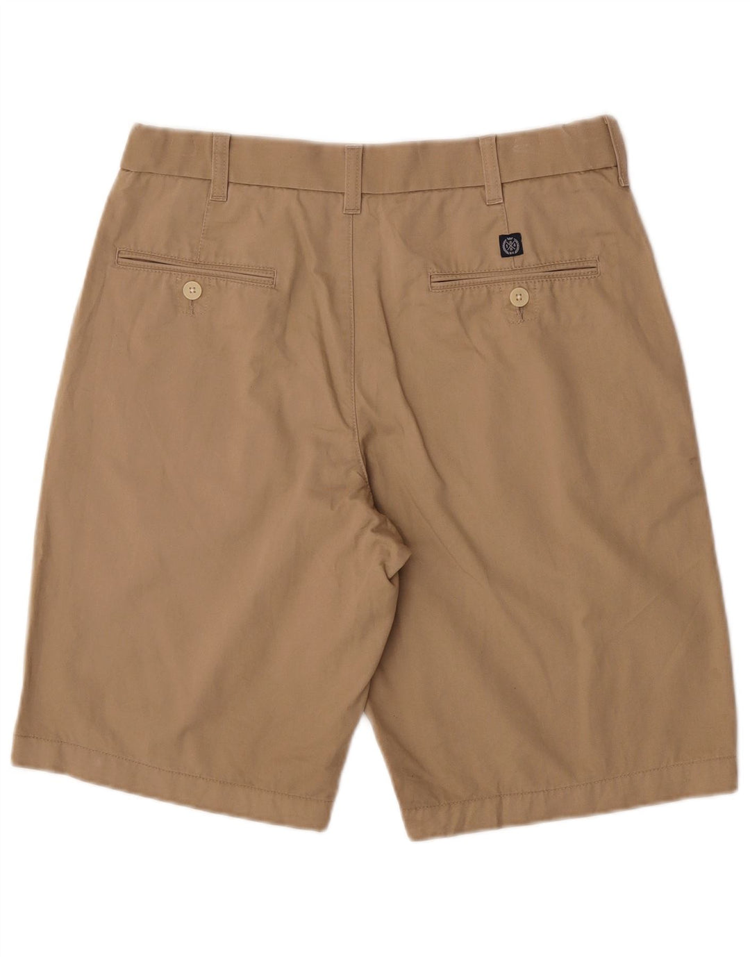 Marks & Spencer Mens Blue Harbour Chino Shorts W32 Medium Beige Cotton