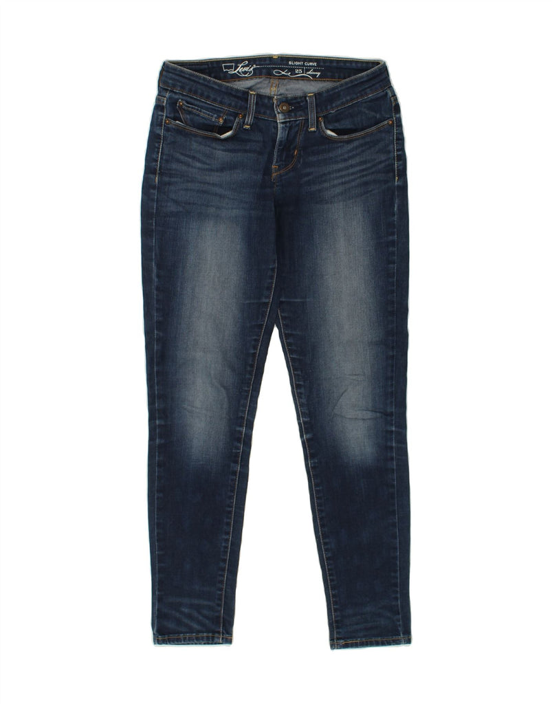 LEVI'S Womens Slight Curve Skinny Jeans W25 L25  Blue Cotton Vintage Levi's and Second-Hand Levi's from Messina Hembry 