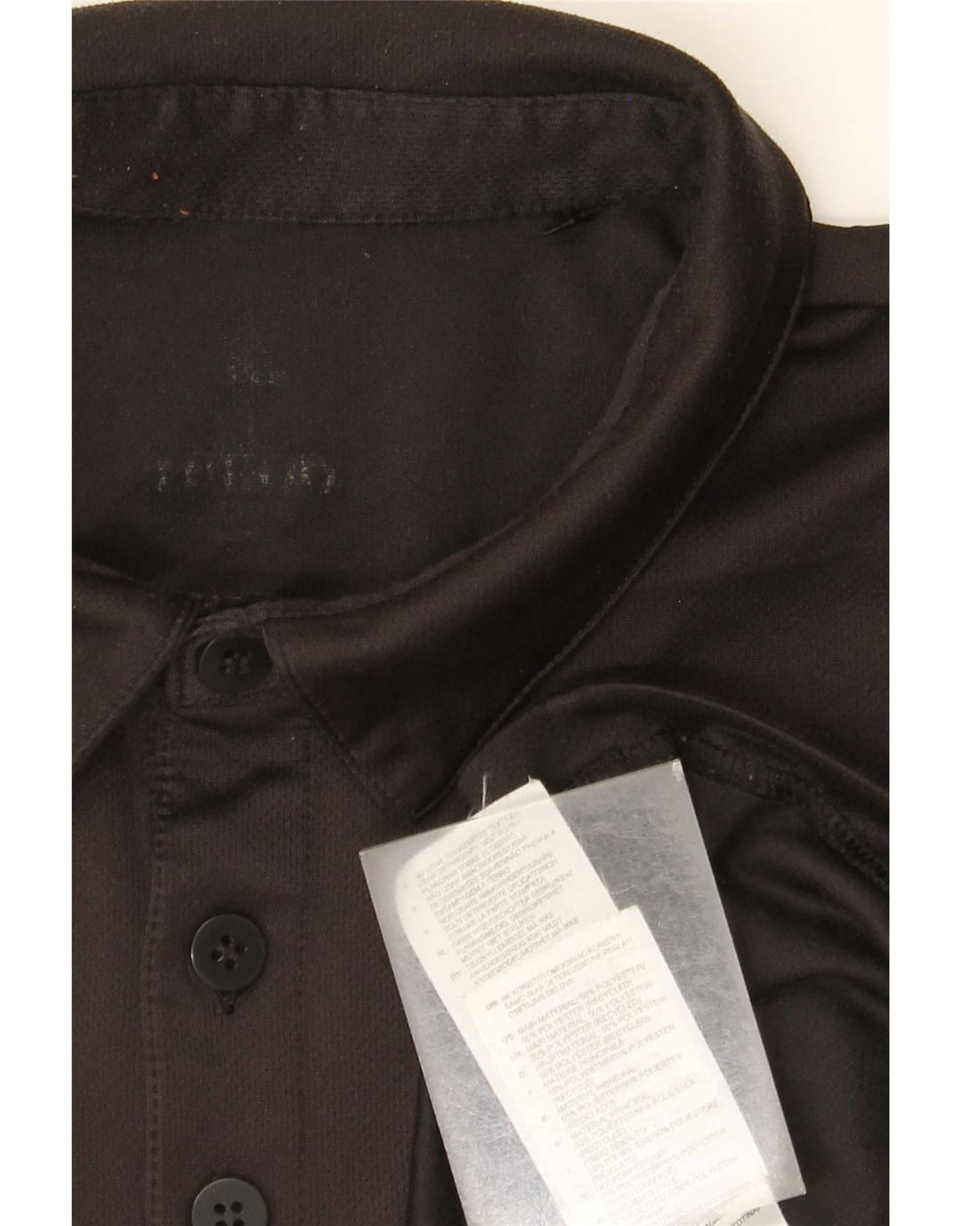 Adidas Mens Climalite Polo Shirt XL Black Polyester