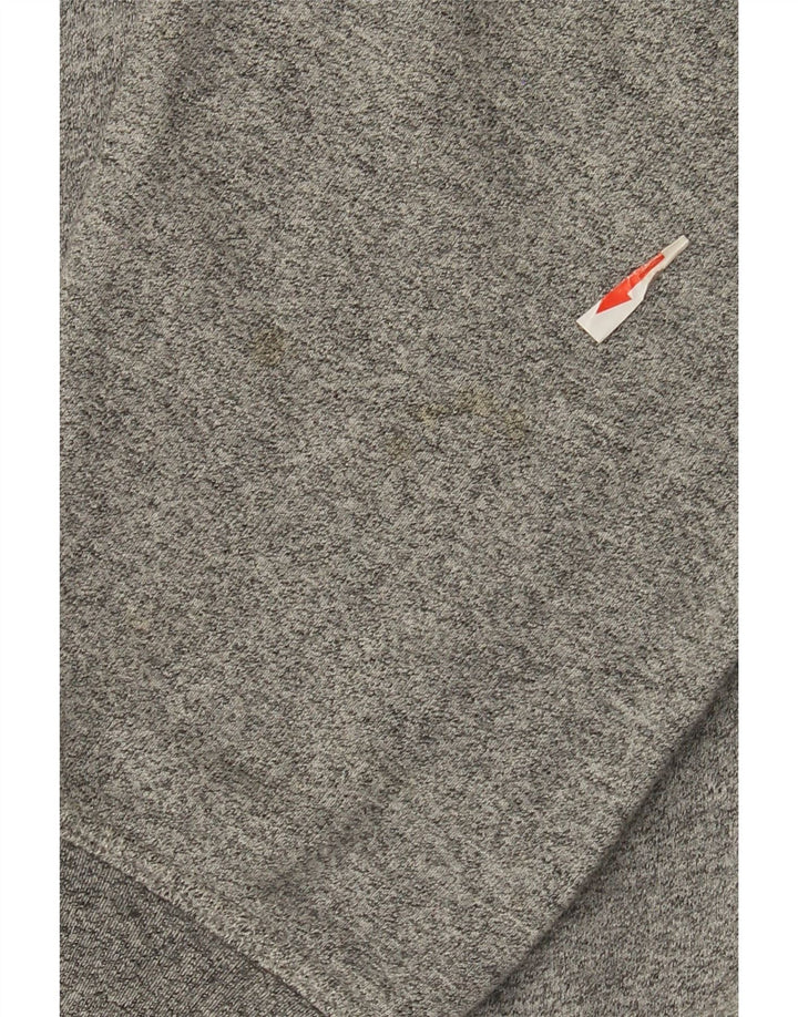 Champion Mens Graphic Sweatshirt Jumper Large Grey Flecked Cotton