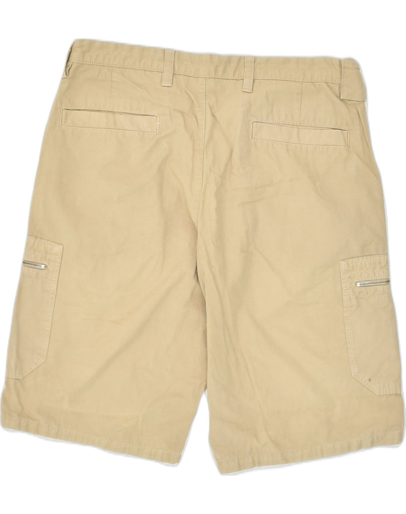 MASSIMO DUTTI Womens Cargo Shorts EU 42 XL W36 Beige Cotton | Vintage Massimo Dutti | Thrift | Second-Hand Massimo Dutti | Used Clothing | Messina Hembry 