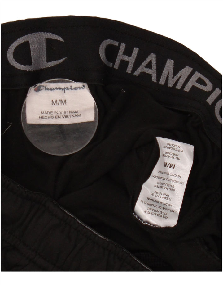 Champion Womens Tracksuit Trousers UK 12 Medium Black Polyester