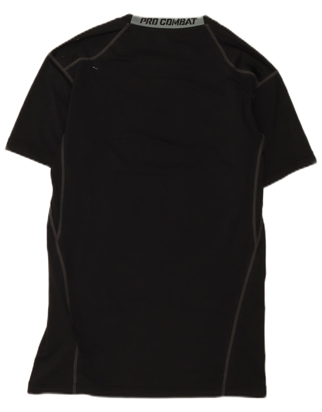 Nike Womens Dri Fit Graphic T-Shirt Top UK 16 Large Black Polyester
