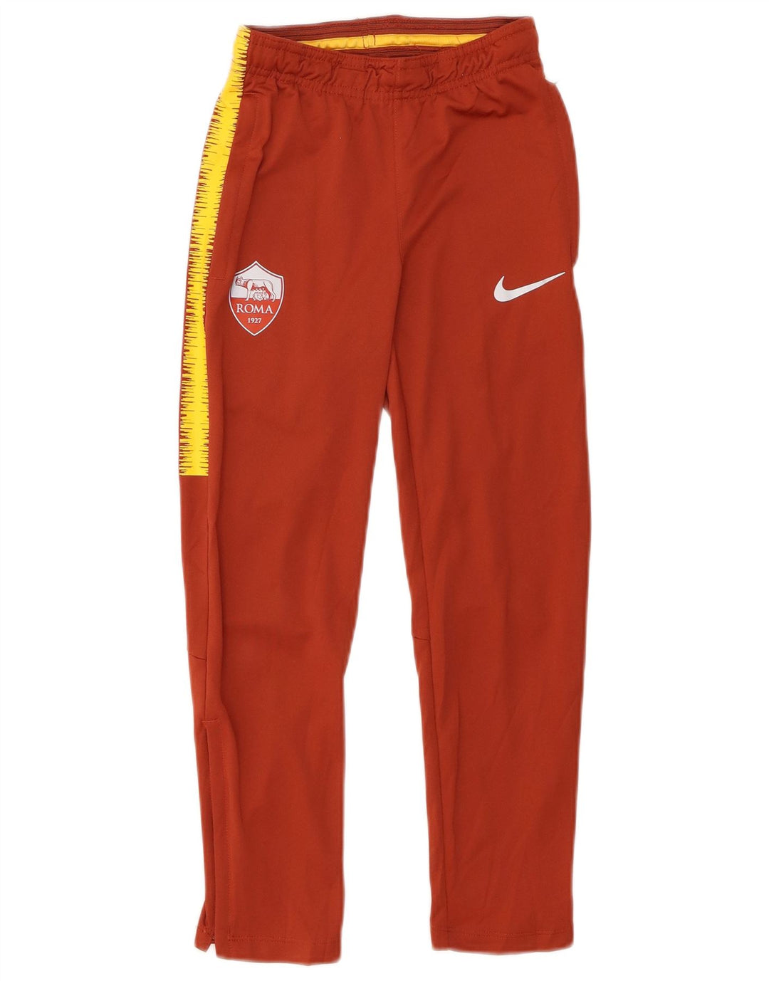 Nike Boys Roma Tracksuit Trousers 8-9 Years Small Brown Colourblock