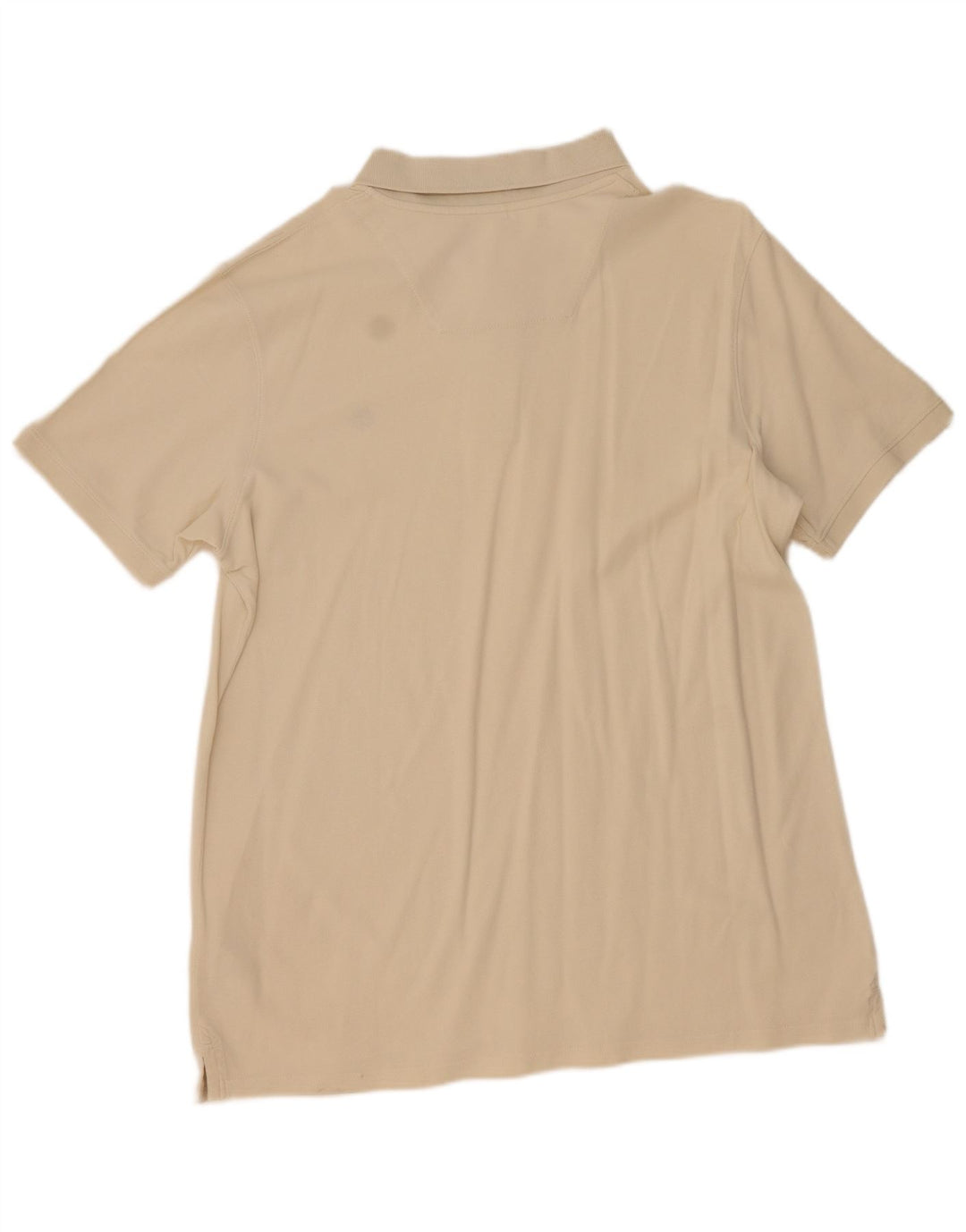 TIMBERLAND Mens Polo Shirt 2XL Beige Cotton