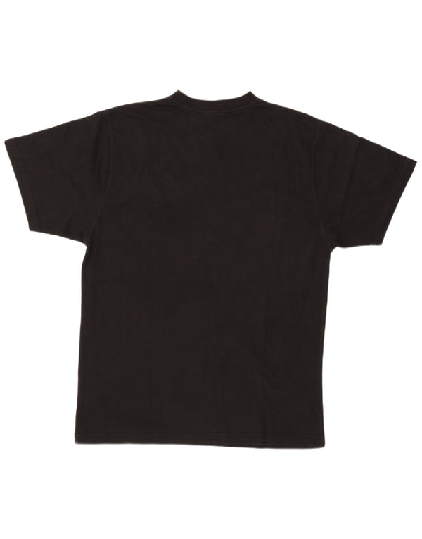 Nike Mens T-Shirt Top UK 42/44 Large Black Cotton