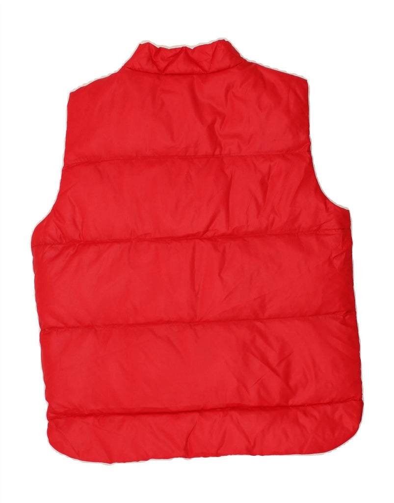 MURPHY & NYE Boys Padded Gilet 13-14 Years Red Polyester Vintage Murphy & Nye and Second-Hand Murphy & Nye from Messina Hembry 