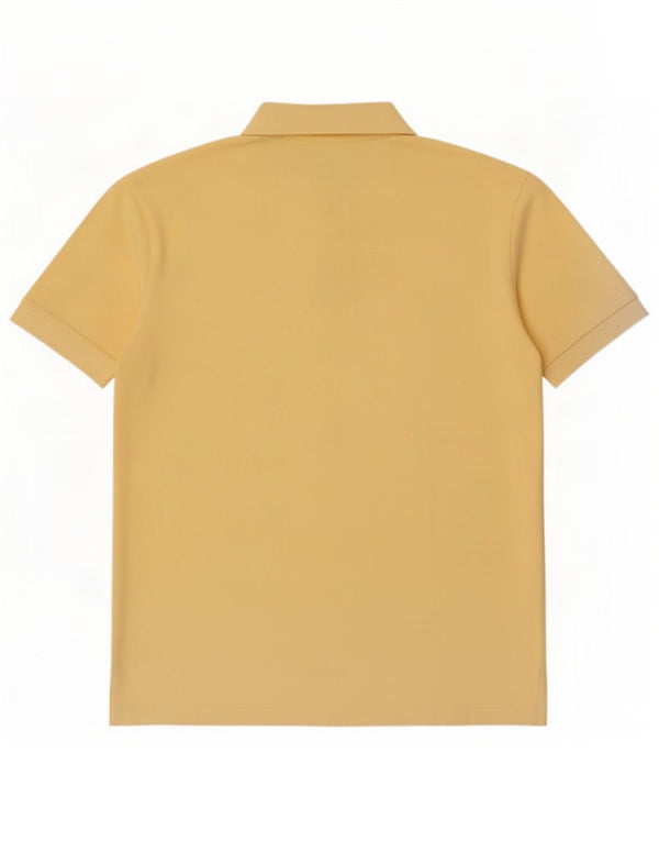 Tommy Hilfiger Mens Polo Shirt XL Yellow Cotton