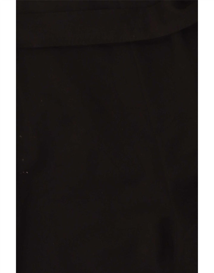 Zara Womens Tapered Cropped Trousers Medium W28 L25 Black