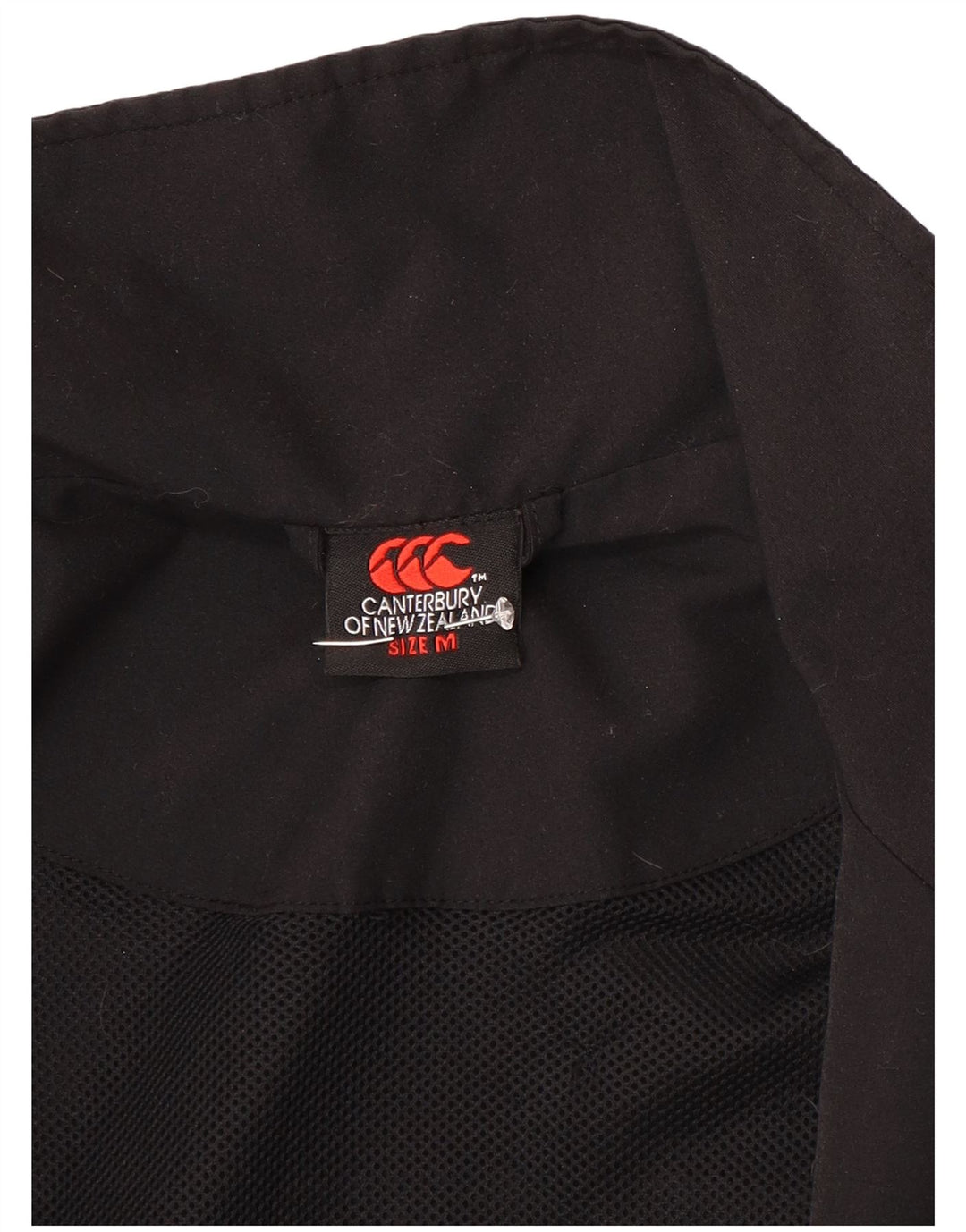 Canterbury Mens Tracksuit Top Jacket Medium Black Colourblock