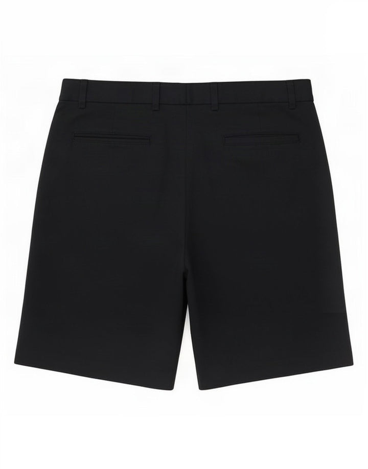 Izod Mens Chino Shorts Large W36 Navy Blue Polyester