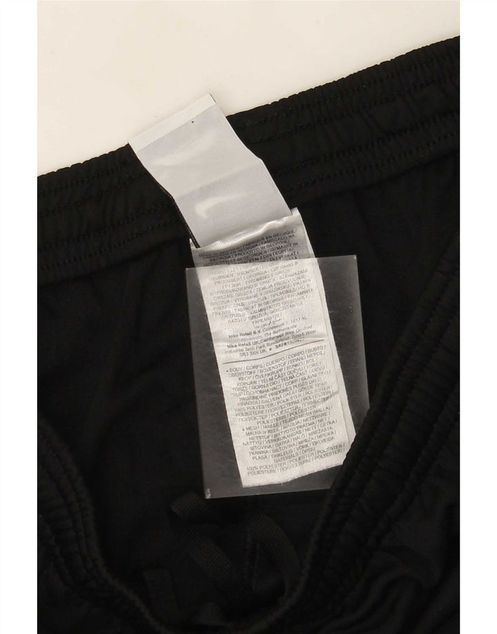 Nike Mens Dri Fit Tracksuit Trousers Medium Black Polyester