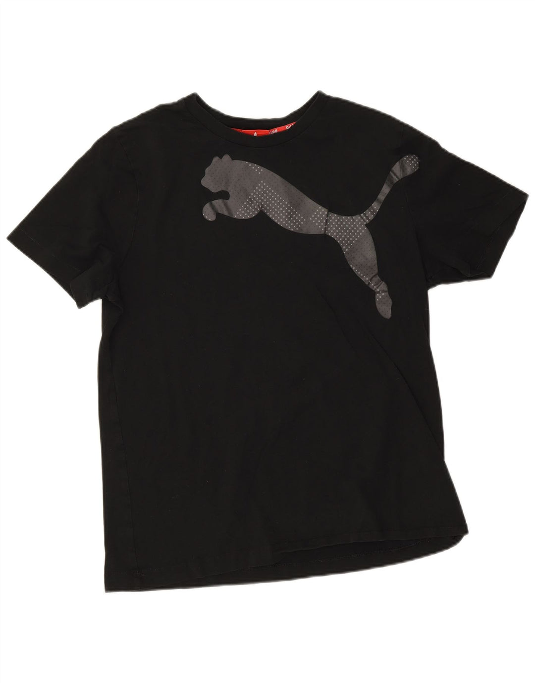 Puma Mens Graphic T-Shirt Top Large Black