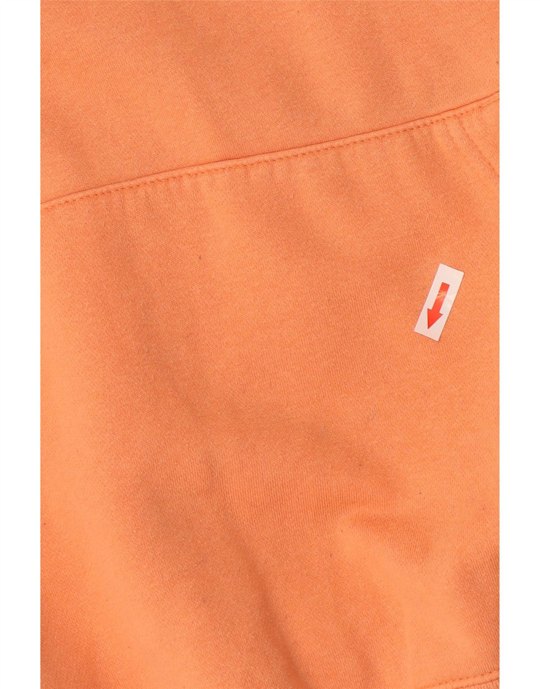 Nike Mens Hoodie Jumper XL Orange Cotton