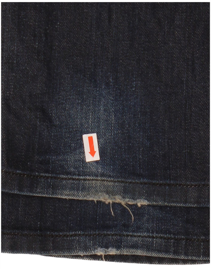 Diesel Womens Soozy Bootcut Jeans W26 L32 Navy Blue Cotton