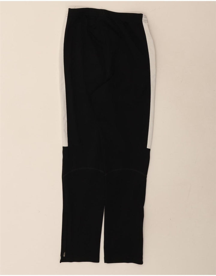 Nike Boys Tracksuit Trousers 11-12 Years Black Colourblock Polyester