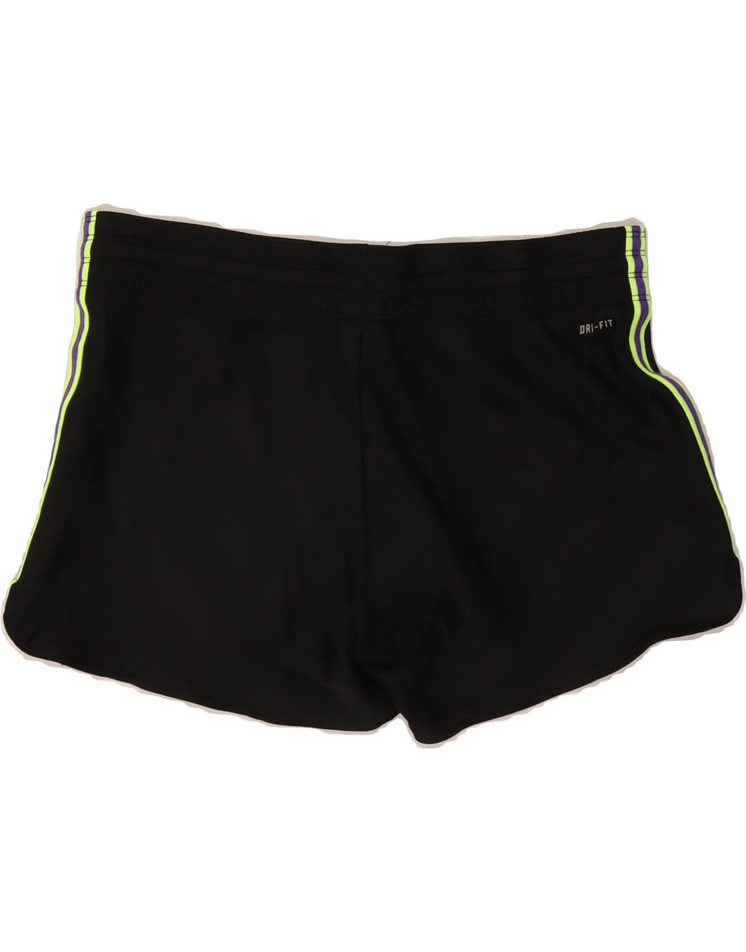 NIKE Womens Dri Fit Sport Shorts UK 12 Medium Black Polyester Vintage Nike and Second-Hand Nike from Messina Hembry 