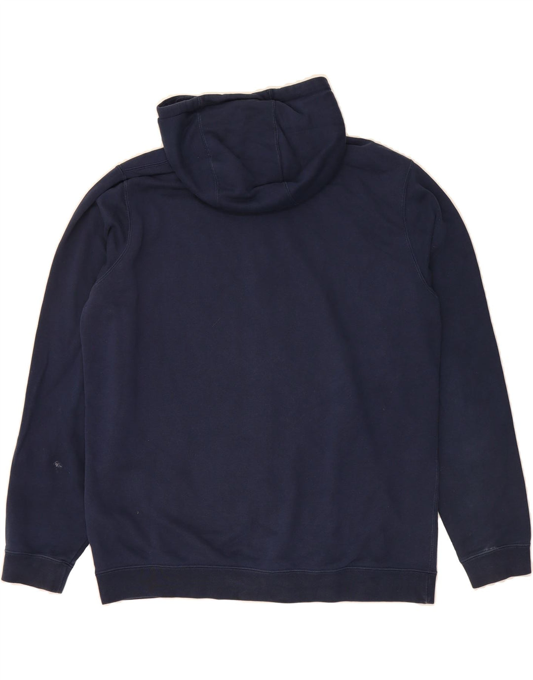 NIKE Mens Zip Hoodie Sweater XL Navy Blue Cotton Vintage Nike and Second-Hand Nike from Messina Hembry 