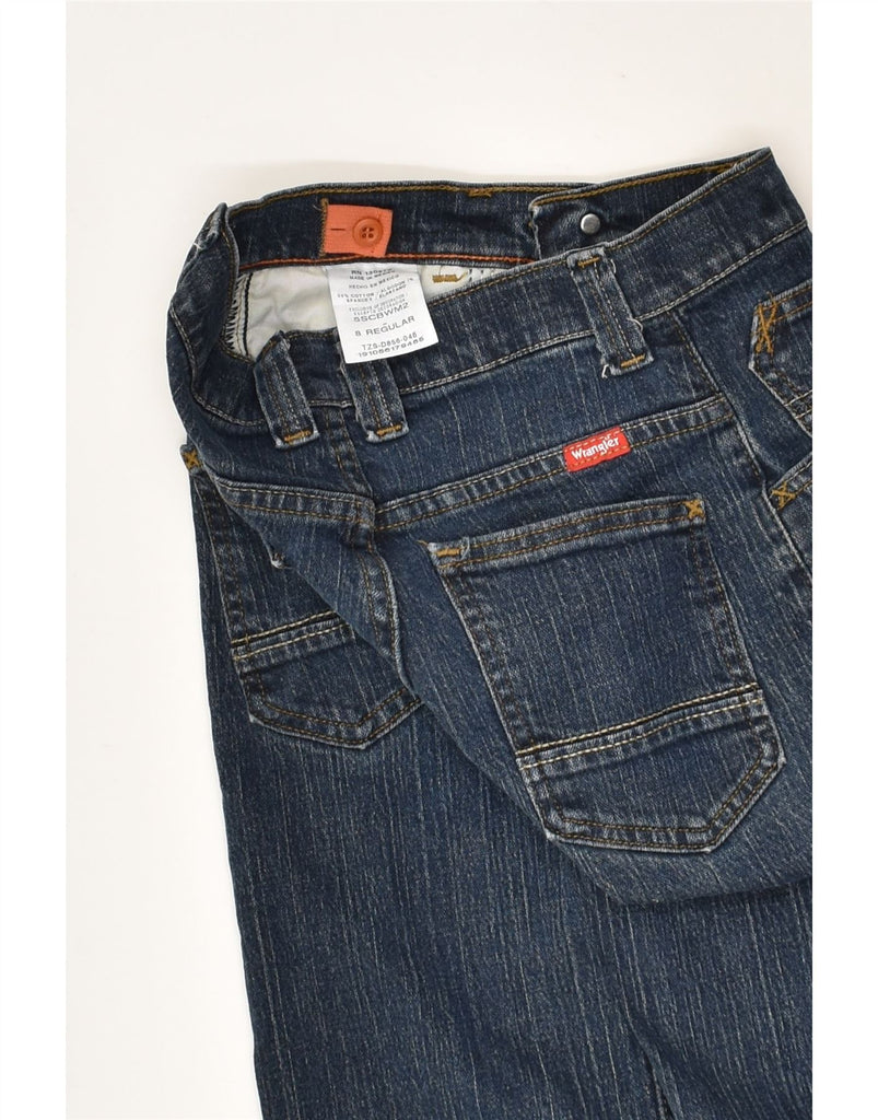 WRANGLER Boys Straight Jeans 7-8 Years W24 L22  Blue Cotton | Vintage Wrangler | Thrift | Second-Hand Wrangler | Used Clothing | Messina Hembry 