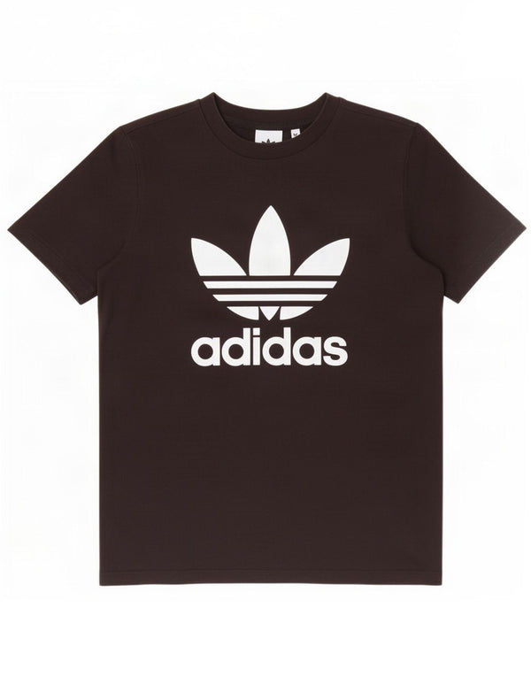 Adidas Womens Graphic T-Shirt Top UK 18 XL Black Cotton