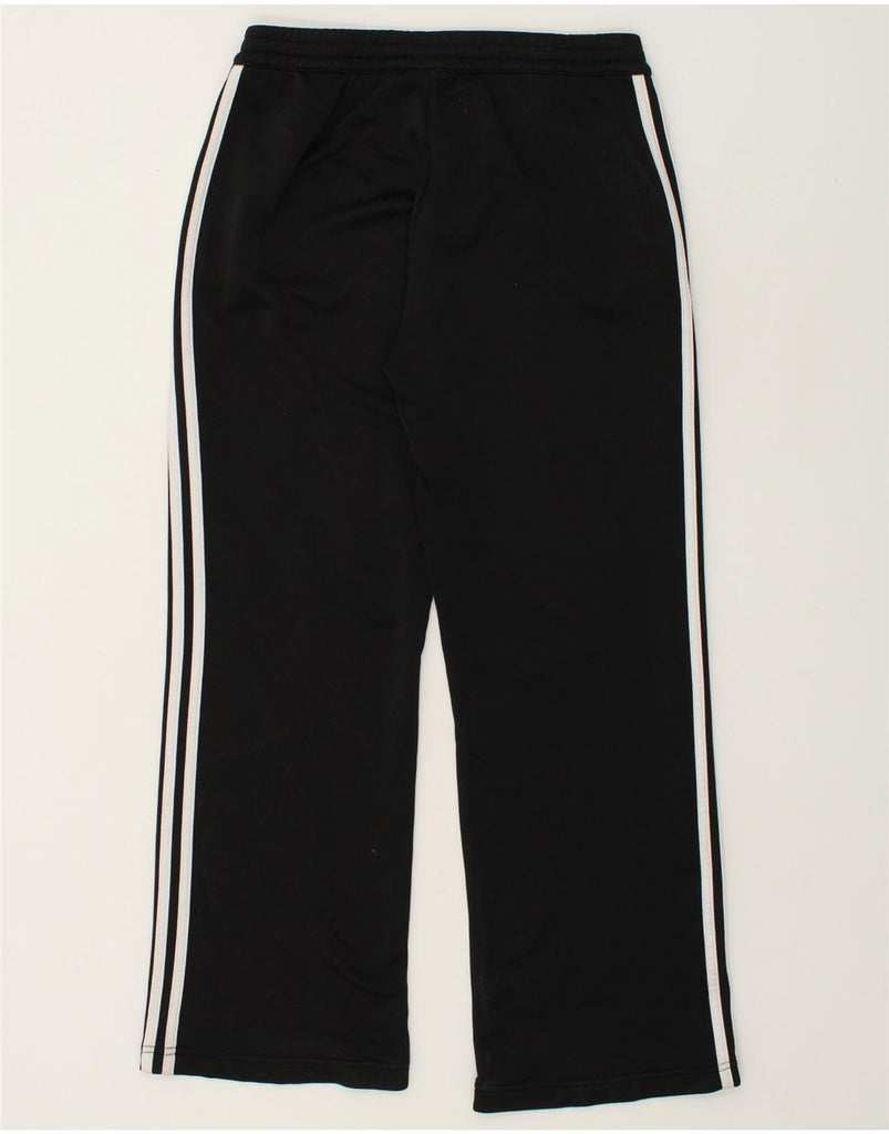 ADIDAS Womens Tracksuit Trousers UK 16 Large Black Polyester | Vintage Adidas | Thrift | Second-Hand Adidas | Used Clothing | Messina Hembry 