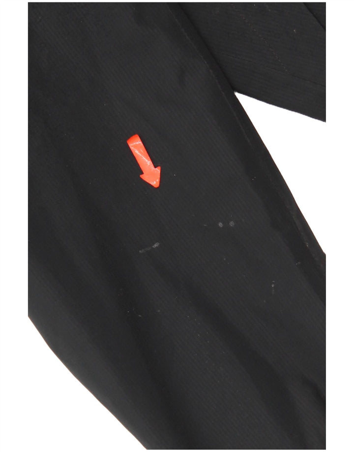 Berghaus Boys Hooded Rain Jacket 9-10 Years Black Polyester