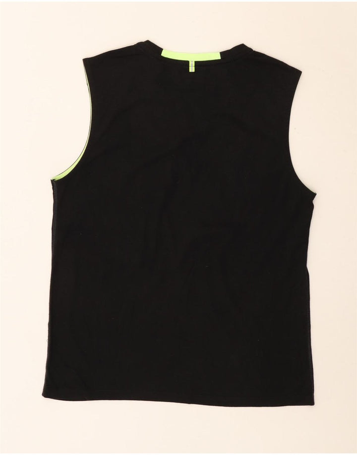 Lotto Mens Life's Graphic Vest Top Medium Black