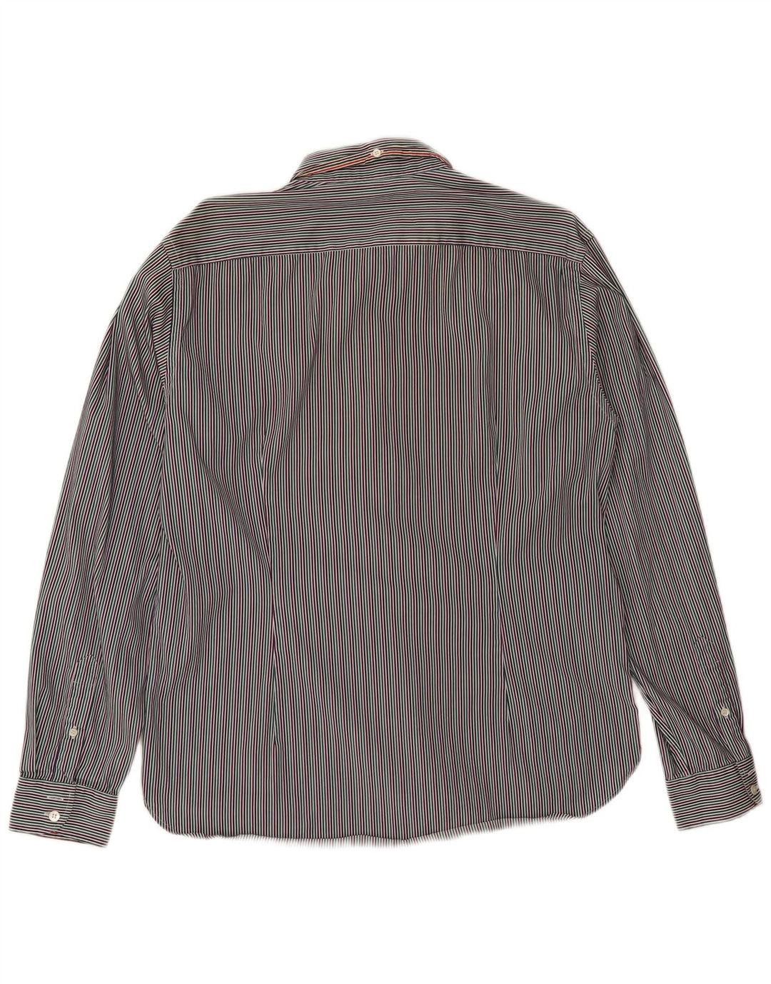 Ted Baker Mens Shirt Size 6 2XL Multicoloured Pinstripe Cotton